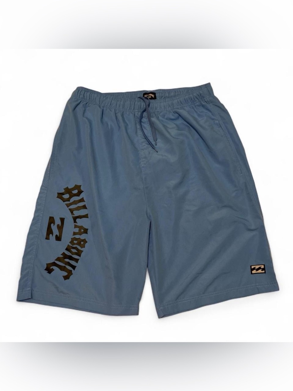 Billabong Black and Blue Logo Swim/Boardshorts
